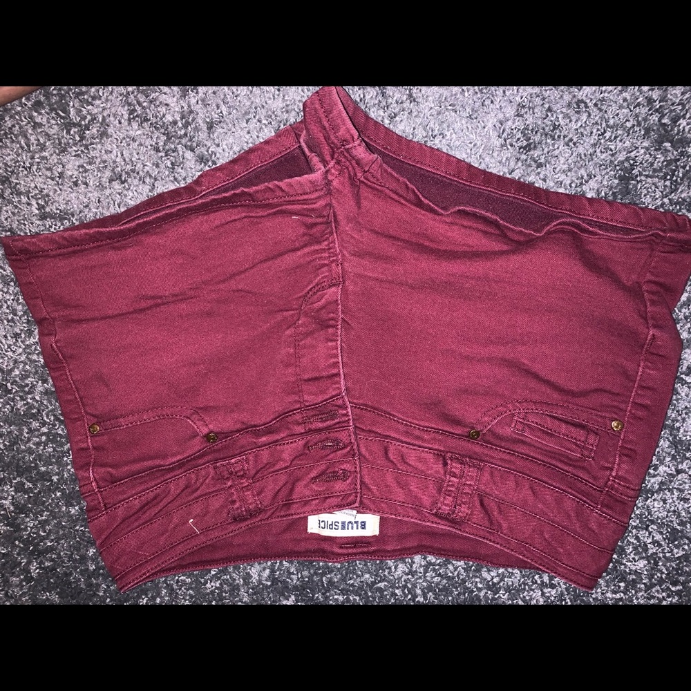 high waisted shorts